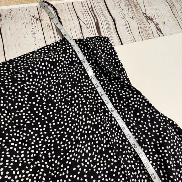 H&M Divided Black and White Polka Dot Dress Size 10 - Picture 7 of 11